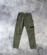 Stone island AW21 khaki green cargo trousers
