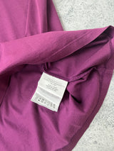 Moncler purple double logo tee