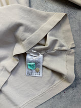 Moncler cream & grey L/S polo shirt