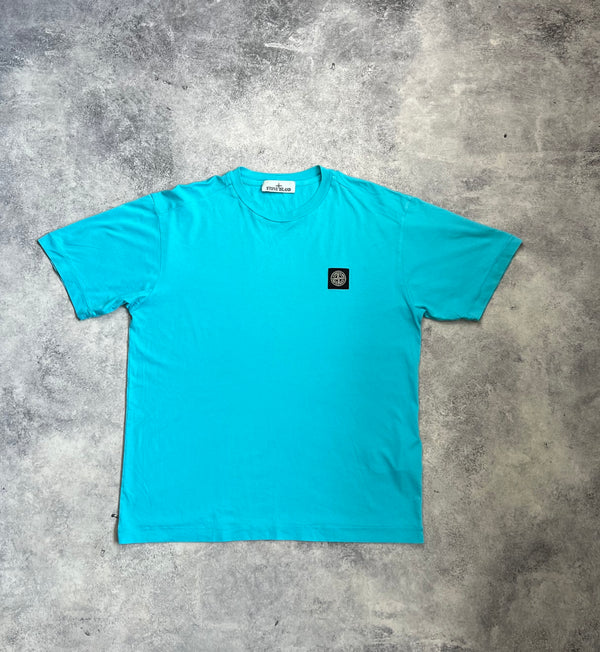 Stone island light blue tee