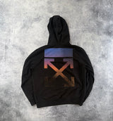 Off-white degrade arrow hoodie black