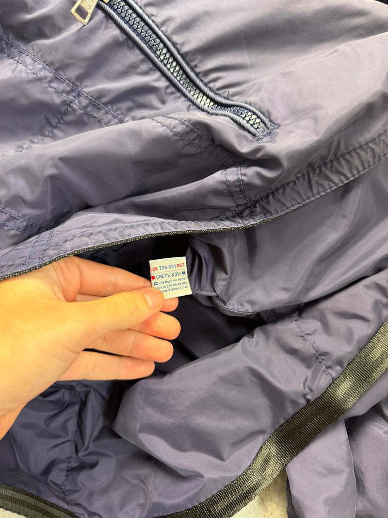 Moncler mate multi pocket navy jacket