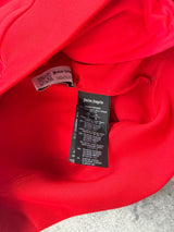 Palm angels red track jacket