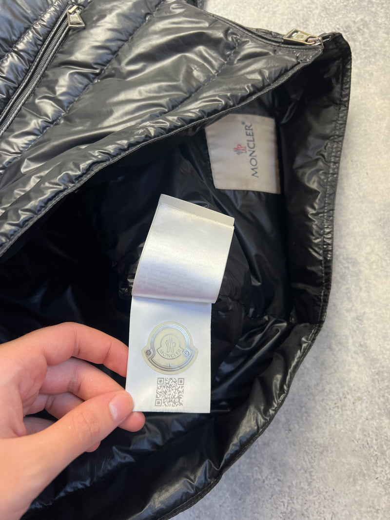 Moncler black GUI gilet