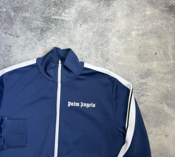 Palm angels navy track jacket