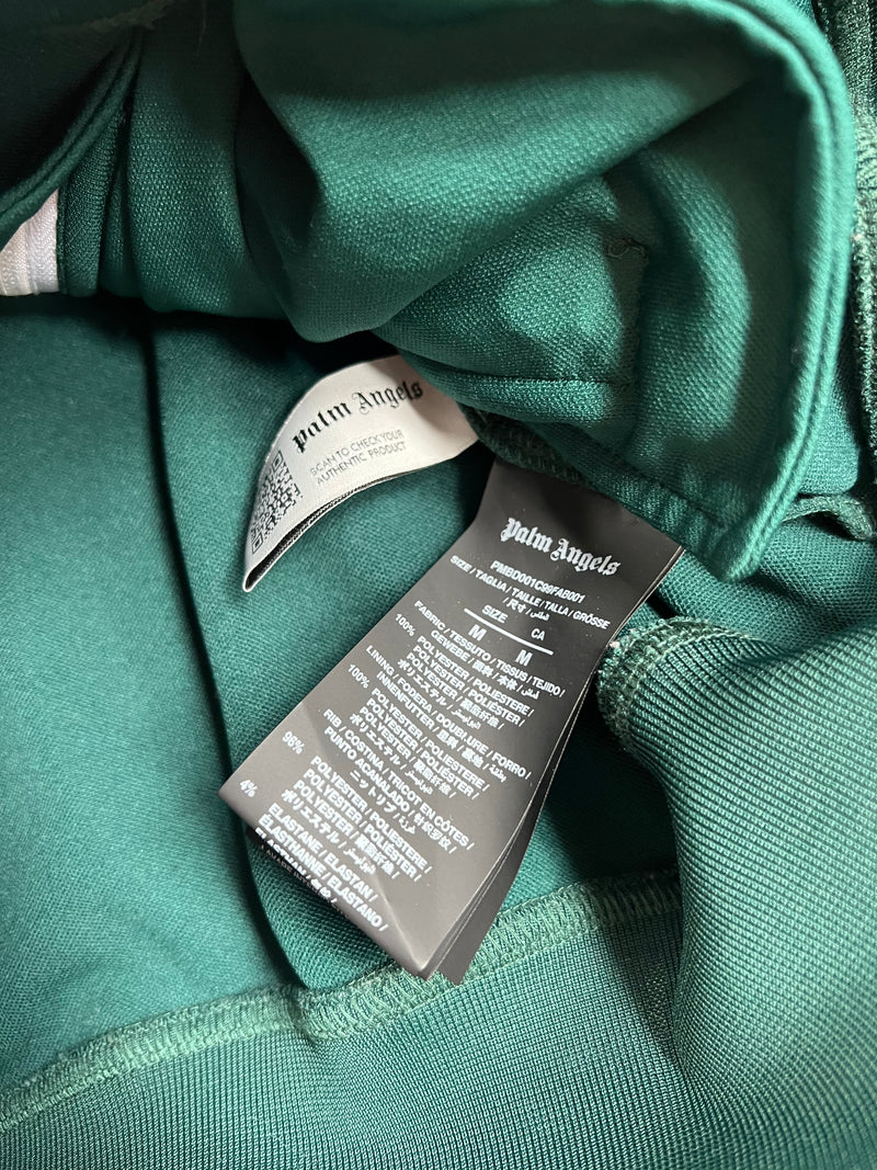 Palm angels dark green track jacket