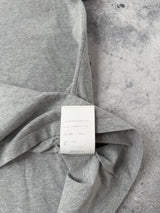 Moncler grey rib neck tee