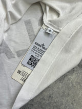 Stone island 2021 white graphic tee