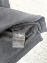 Prada black polo shirt black badge