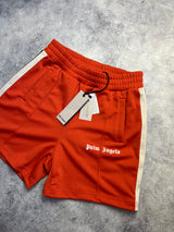 Palm angels orange track shorts