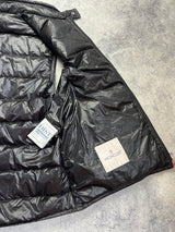 Moncler black GUI gilet
