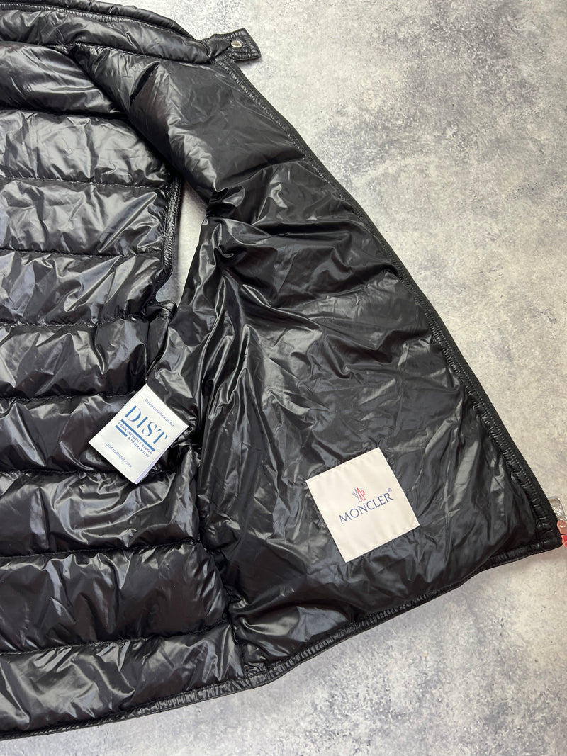 Moncler black GUI gilet