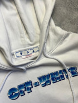 Off-white metal arrow white hoodie