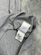 Moncler big logo grey tee