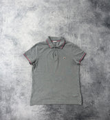 Moncler grey polo shirt
