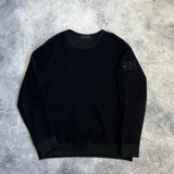 Stone island 2020 black wool ghost jumper