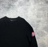 Canada goose black Dartmouth crewneck