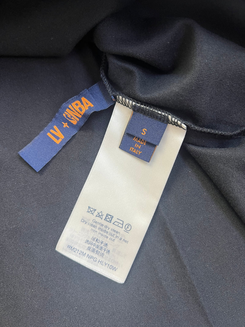 Louis Vuitton x NBA black graphic tee