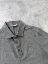 Moncler grey polo shirt