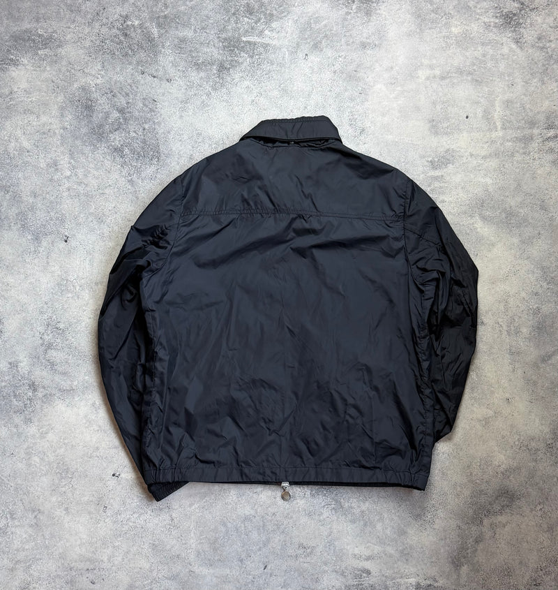 Moncler navy keralle nylon windbreaker jacket