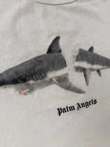 Palm angels white shark tee