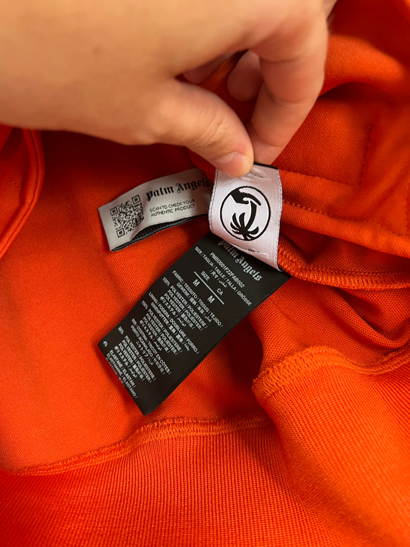 Palm angels orange track jacket
