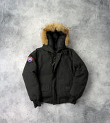 Canada goose black chilliwack bomber jacket