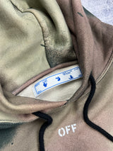 Off-white camo stencil hoodie