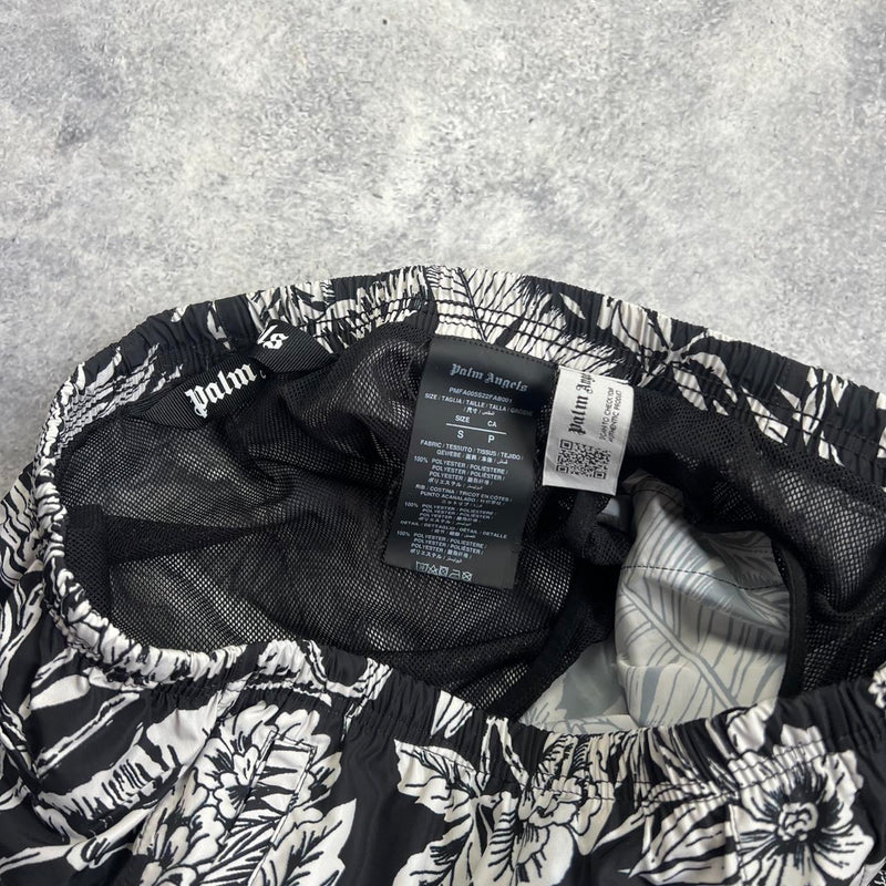 Palm angels jungle parrots swim shorts