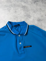 Prada blue polo shirt