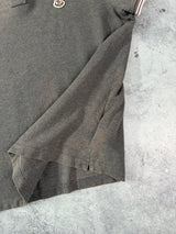 Moncler grey polo shirt