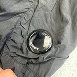 CP company black chrome cuffed cargo trousers