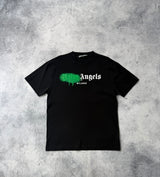 Palm angels Milano spray black tee