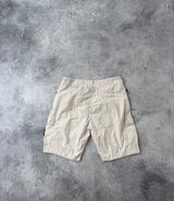 Stone island SS19 cream cargo shorts