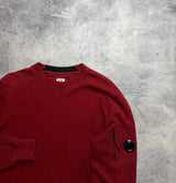 CP company burgundy jumper