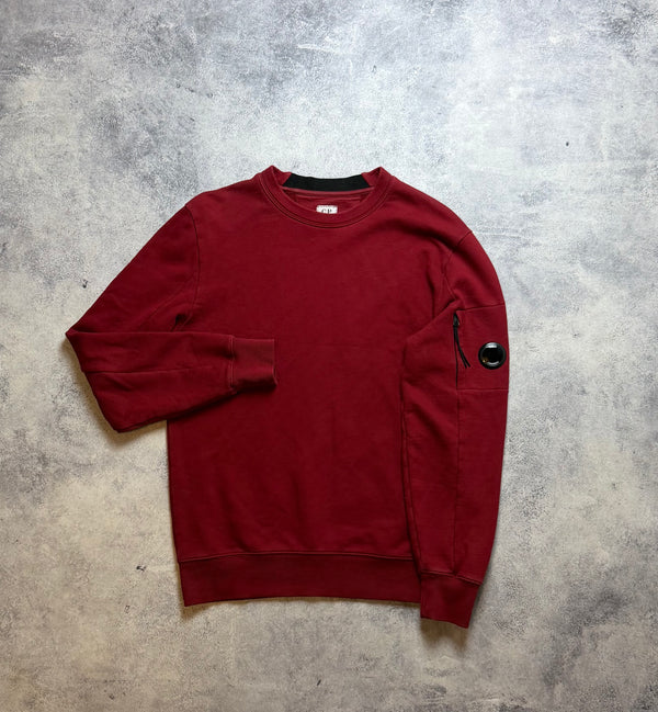 CP company burgundy jumper