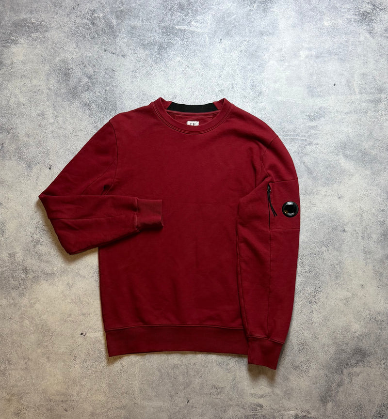 CP company burgundy jumper