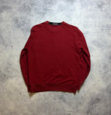 CP company burgundy jumper
