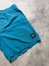 Stone island 2018 light blue swim shorts