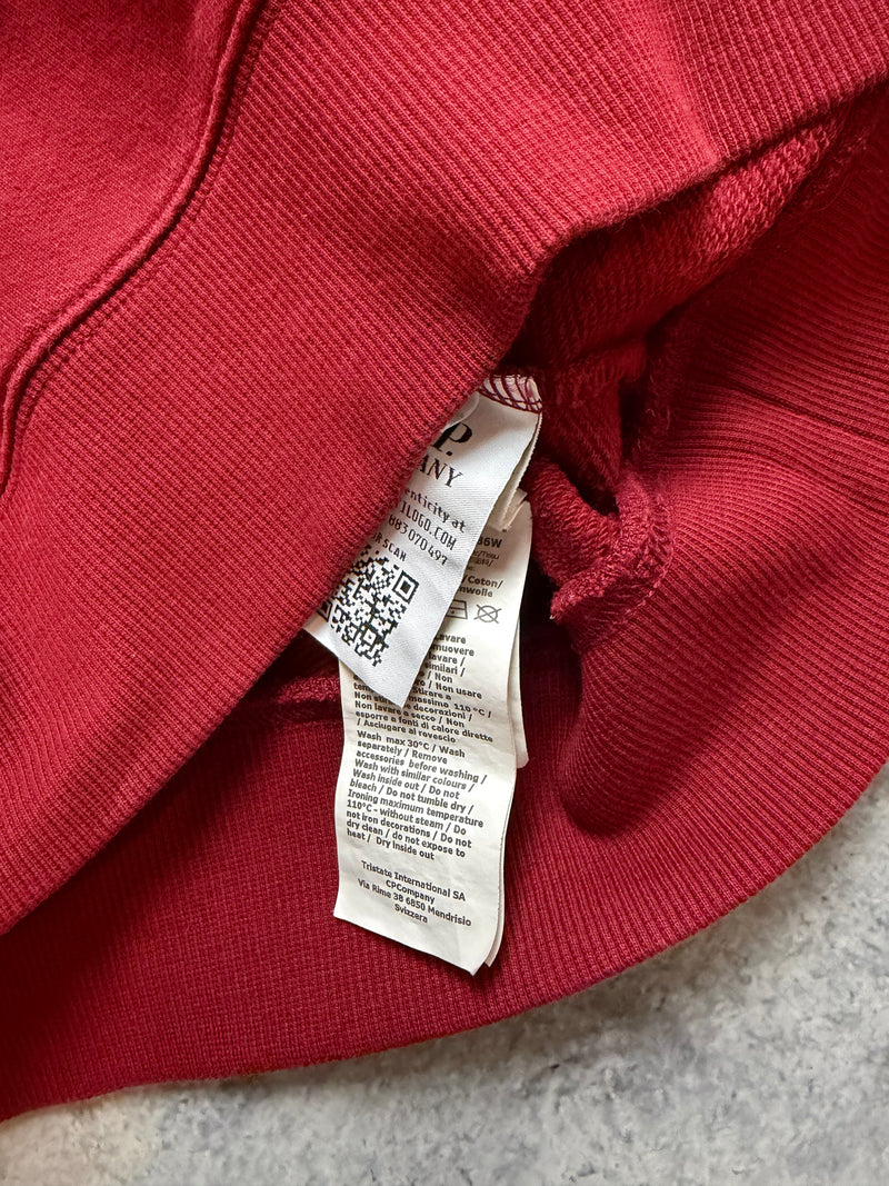 CP company burgundy jumper