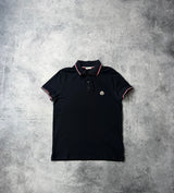 Moncler navy polo shirt