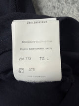 Moncler navy polo shirt
