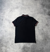 Moncler navy polo shirt