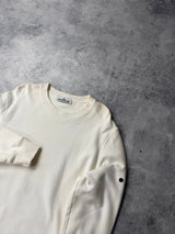 Stone island white jumper