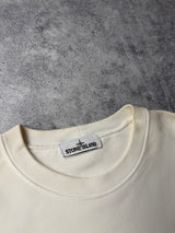 Stone island white jumper