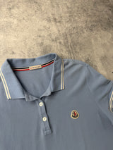 Moncler blue polo shirt women’s