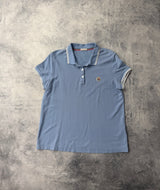 Moncler blue polo shirt women’s