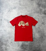 Palm angels red kill the bear tee