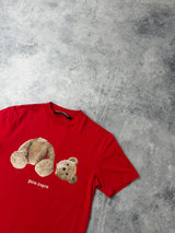 Palm angels red kill the bear tee