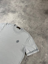 Louis Vuitton light blue marque deposee tee